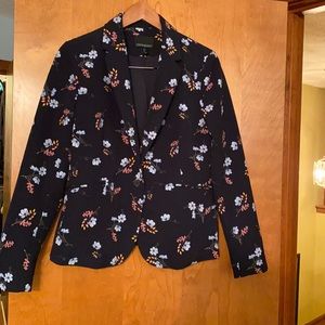 Cynthia Rowley floral blazer size L
